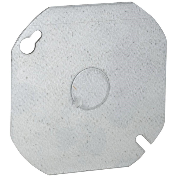 Southwire Electrical Box Cover, Octagon, Galvanized Steel 54C6-UPC - main